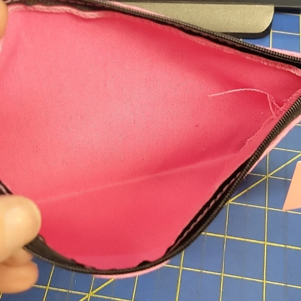 AOA Studio Pink Beauty Kit Canvas Pouch 8' x 6.5' New